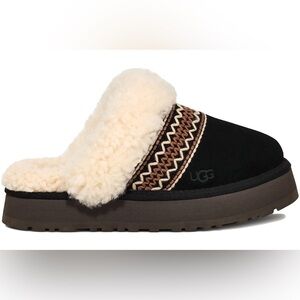 UGG Black Disquette Atherson Slippers